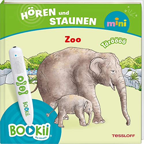 BOOKii® Hören und Staunen Mini Zoo (BOOKii / Antippen, Spielen, Lernen) von Tessloff
