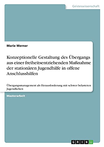 Konzeptionelle Gestaltung des Übergangs aus einer freiheitsentziehenden Maßnahme der stationären Jugendhilfe in offene Anschlusshilfen: ... mit schwer belasteten Jugendlichen