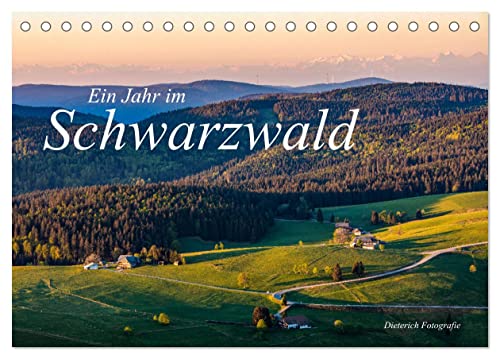 Ein Jahr im Schwarzwald (Tischkalender 2025 DIN A5 quer), CALVENDO Monatskalender von CALVENDO