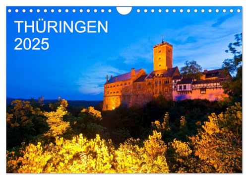 THÜRINGEN 2025 (Wandkalender 2025 DIN A4 quer), CALVENDO Monatskalender