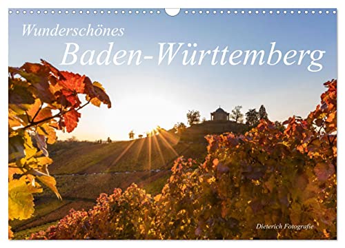 Wunderschönes Baden-Württemberg (Wandkalender 2024 DIN A3 quer), CALVENDO Monatskalender von CALVENDO