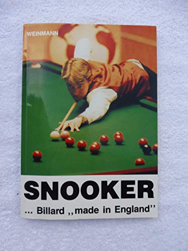Snooker: ... Billard "Made in England"
