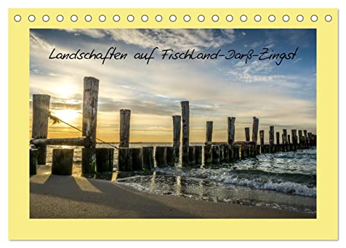 Landschaften auf Fischland-Darß-Zingst (Tischkalender 2025 DIN A5 quer), CALVENDO Monatskalender