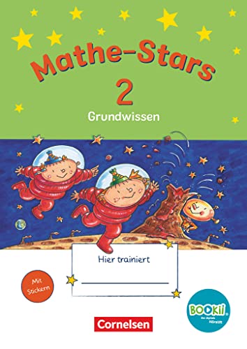Mathe-Stars - Grundwissen - BOOKii-Ausgabe - 2. Schuljahr: Übungsheft - Mit Lösungen Mathe-Stars - Grundwissen - BOOKii-Ausgabe - 2. Schuljahr: Übungsheft - Mit Lösungen