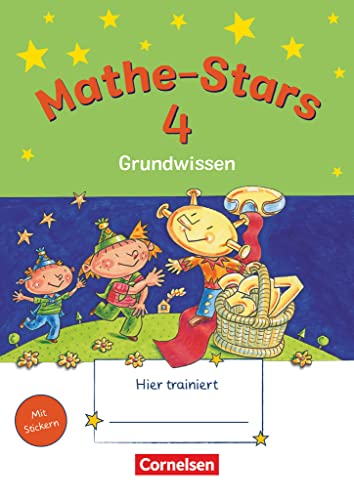 Mathe-Stars - Grundwissen - 4. Schuljahr: Übungsheft - Mit Lösungen