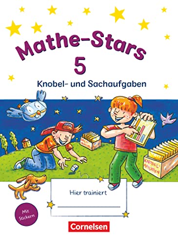 Mathe-Stars - Knobel- und Sachaufgaben - 5. Schuljahr: Übungsheft - Mit Lösungen von Oldenbourg Schulbuchverl.