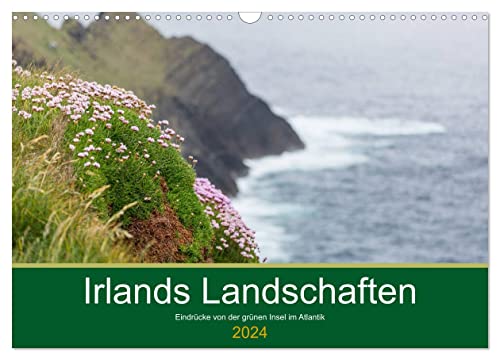 Irlands Landschaften (Wandkalender 2024 DIN A3 quer), CALVENDO Monatskalender von CALVENDO