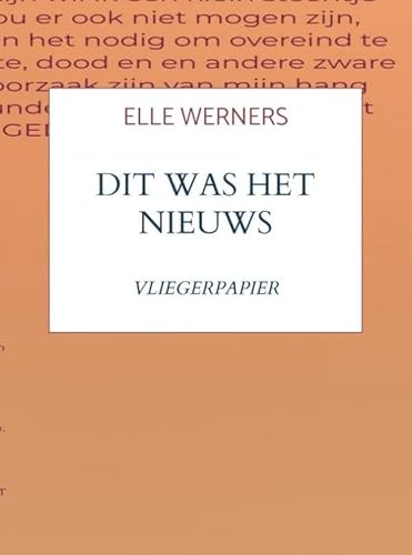 DIT WAS HET NIEUWS: VLIEGERPAPIER von Bookmundo