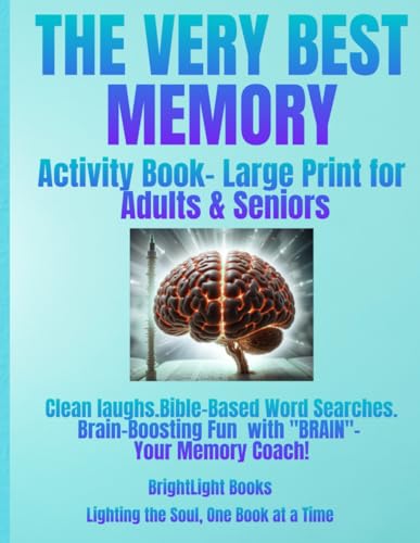 The Very Best Memory Activity Book for Adults & Seniors-Large Print: Christian Word Searches, Brain Games, and Cognitive Exercises for Mental ... Book to Inspire and Strengthen Memory von Independently published