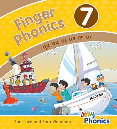 Finger Phonics Book 7: in Precursive Letters (British English edition) (Finger Phonics set of books 1–7)