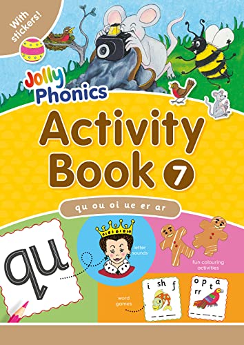 Jolly Phonics Activity Book 7: In Precursive Letters (British English edition) (Jolly Phonics Activity Books, set 1-7)