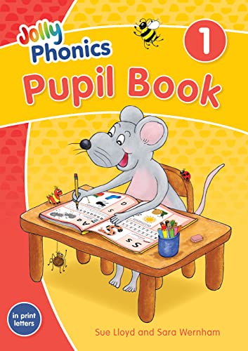 Jolly Phonics Pupil Book 1: in Print Letters (British English edition) von Jolly Phonics