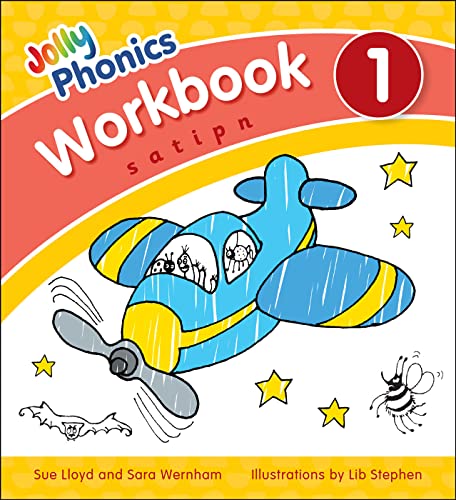 Jolly Phonics Workbook 1: in Precursive Letters (British English edition) (Jolly Phonics Workbooks, set of 1–7)