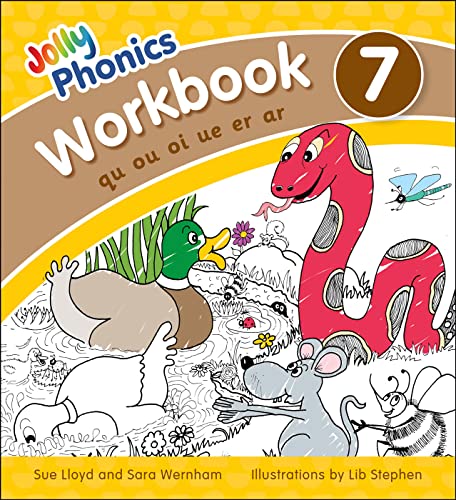 Jolly Phonics Workbook 7: in Precursive Letters (British English edition) (Jolly Phonics Workbooks, set of 1–7) von Jolly Phonics