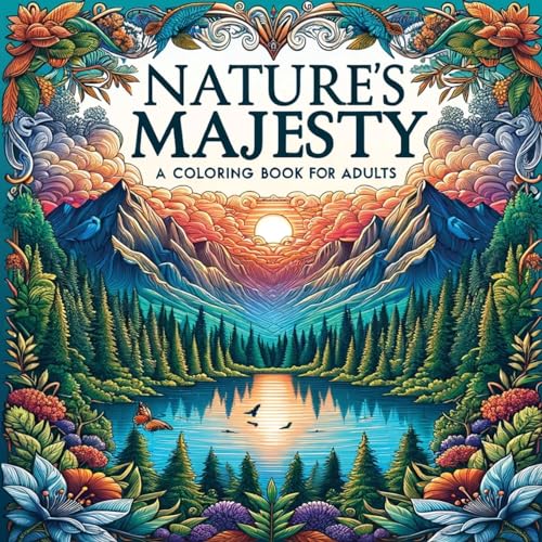 Nature's Majesty - Animal Coloring Book for Adults von Elluminet Press