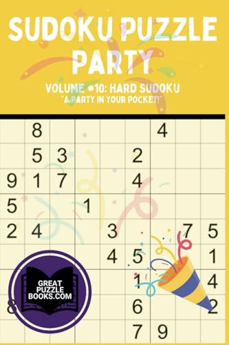 Sudoku Puzzle Party: Volume 10: Hard Sudoku von Training for Results LLC
