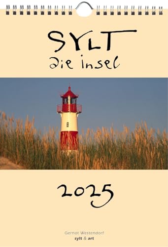 Sylt-die Insel 2025 A4 Kalender von Sylt & Art