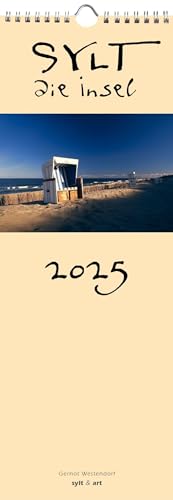 Sylt-die Insel 2025 Streifenkalender von Sylt & Art