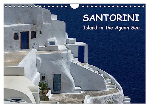 Santorini - Island in the Agean Sea (Wall Calendar 2025 DIN A4 landscape), CALVENDO 12 Month Wall Calendar: Photos showing the Greek island Santorini von Calvendo