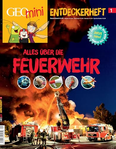 GEOlino mini Entdeckerheft 1/2016 - Alles über die Feuerwehr von Gruner + Jahr Geo-Mairs