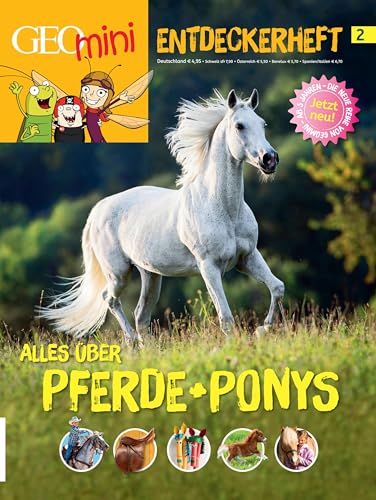 GEOlino mini Entdeckerheft 2/2016 - Alles über Pferde + Ponys von Gruner + Jahr Geo-Mairs