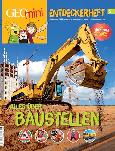 GEOlino mini Entdeckerheft 5/2017 - Alles über Baustellen