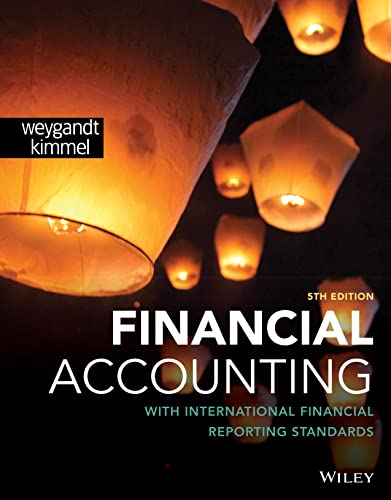 Financial Accounting With International Financial Reporting Standards