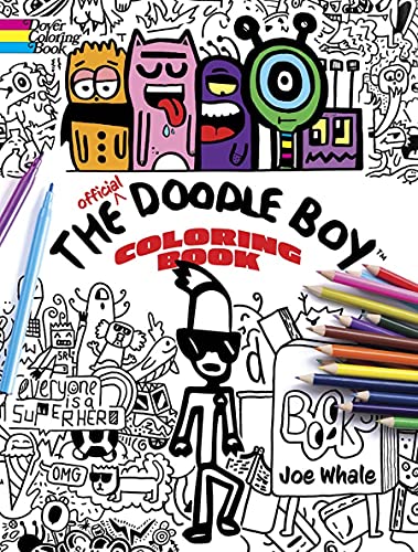 The Official Doodle Boy Coloring Book (Dover Design Coloring Books) von Dover Publications