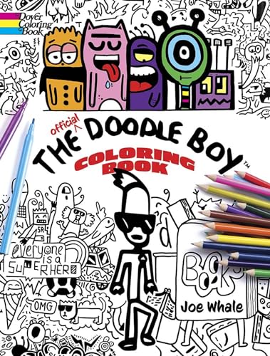 The Official Doodle Boy Coloring Book (Dover Design Coloring Books)