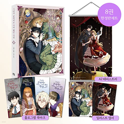 The Reason Why Raeliana Ended up at the Duke's Mansion Vol 8 Limited Edition Set Korean Manhwa