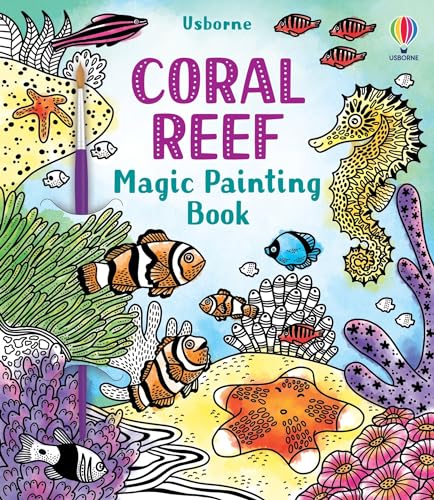 Magic Painting Coral Reef (Magic Painting Books)