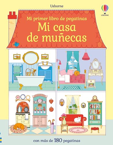 Mi casa de muñecas (Mi primer libro de pegatinas) von Ediciones Usborne