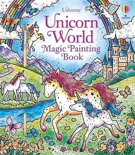 Unicorn World Magic Painting Book (Magic Painting Books)