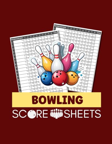 Bowling Score Sheets: Scoring Book For Bowling Players & Lovers von Independently published