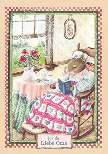Für die liebe Oma: Grußkarten mit Rahmen (Holly Pond Hill: illustrierte Geschichten, Ideen, Rezepte, Spiele und Wissenswertes für Kinder)