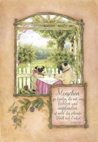 Gemeinsames Glück: Silhouettenkarte (Holly Pond Hill: illustrierte Geschichten, Ideen, Rezepte, Spiele und Wissenswertes für Kinder) von Wunderhaus Verlag