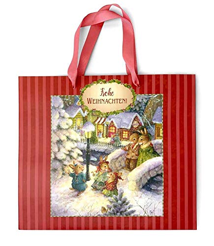 Weihnachtstüte: Holly Pond Hill: Geschenktüte zu Weihnachten, hochwertige Geschenktasche mit Kordeln, Geschenktüten mit Schleifenbändern, Papiertüte ... Rezepte, Spiele und Wissenswertes für Kinder) von Wunderhaus Verlag