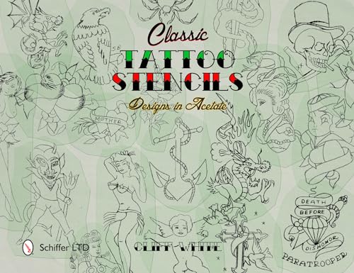 Classic Tattoo Stencils: Designs in Acetate
