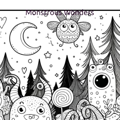 Monstrous Wonders: A Magical Coloring Adventure: Explore 12 Enchanting Monsters and Their Colorful Secrets (Coloring the World) von Independently published