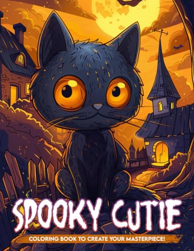 Spooky Cutie Coloring Book: Embrace the Spooky with Spooky Cutie Coloring Pages, Great For Stress Relief, Relaxation von Independently published