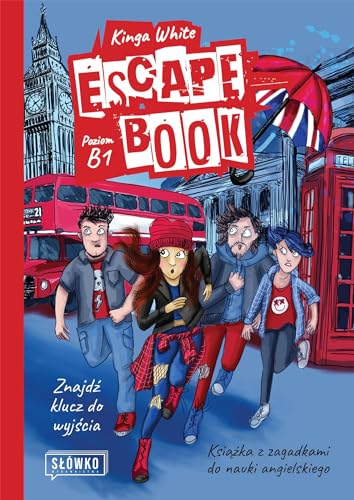 Escape Book: Znajdź klucz do wyjścia Książka z zagadkami do nauki angielskiego von MT Biznes