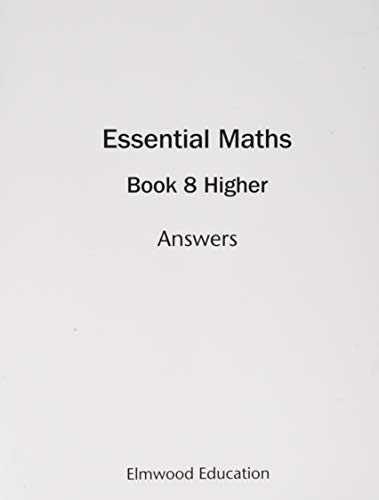 Essential Maths 8 Higher Answers Essential Maths 8 Higher Answers