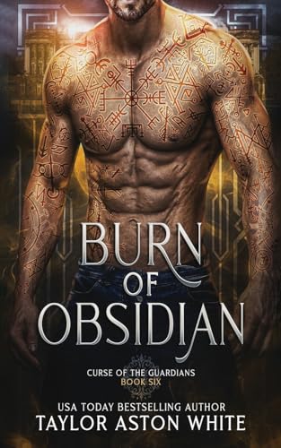 Burn of Obsidian: A Dark Paranormal Romance (Curse of the Guardians, Band 6) von Dark Wolf Publishing