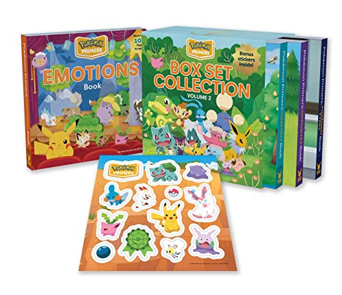 Pokémon Primers: Box Set Collection Volume 2: Opposites, Habitats, Emotions, and Types (Volume 10)