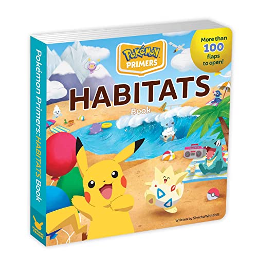 Pokémon Primers: Habitats Book (Volume 7): More Than 100 Flaps to Open!