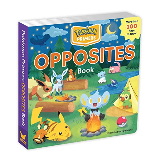 Pokémon Primers: Opposites Book (Volume 6): More Than 100 Flaps to Open!