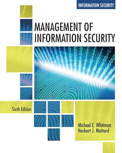 Management of Information Security (Mindtap Course List) von Cengage Learning