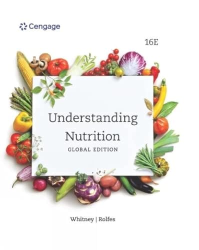 Understanding Nutrition, International Edition von Brooks/Cole