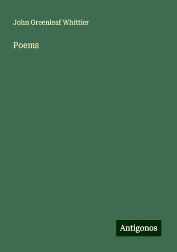 Poems Poems von Antigonos Verlag