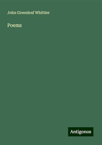 Poems Poems von Antigonos Verlag
